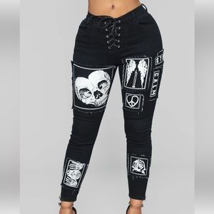 A Bit Of A Misfit Ankle Jeans